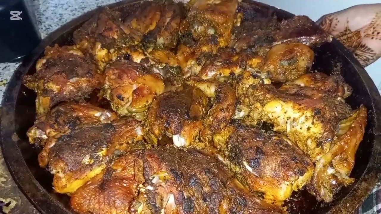  شاركت معاكم أجنحة الدجاج المشوية في الفرن  سريعة  أكثر من لذيذة 