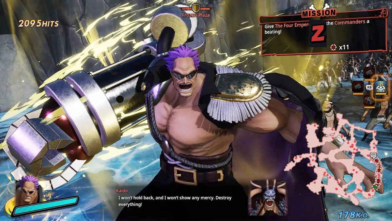 ZEPHYR CAME TO DESTROY EVERYTHING - One Piece: Pirate Warrior 4