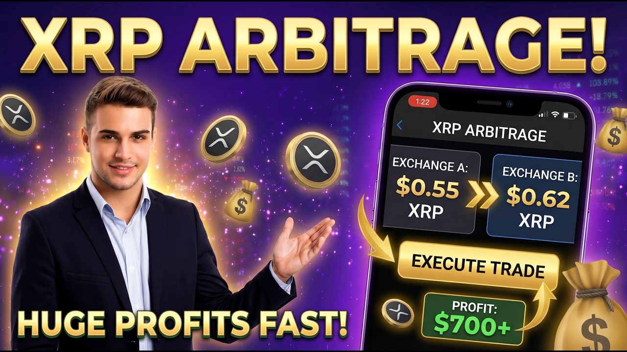XRP Arbitrage Strategy! Crypto Arbitrage Trading