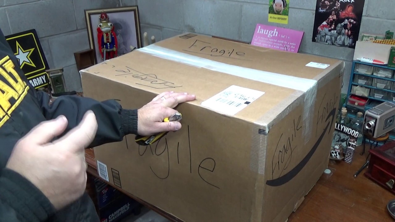 UNBOXING Tony's MYSTERY Machine Shipped from Ohio..What will we find, and how did he pack?