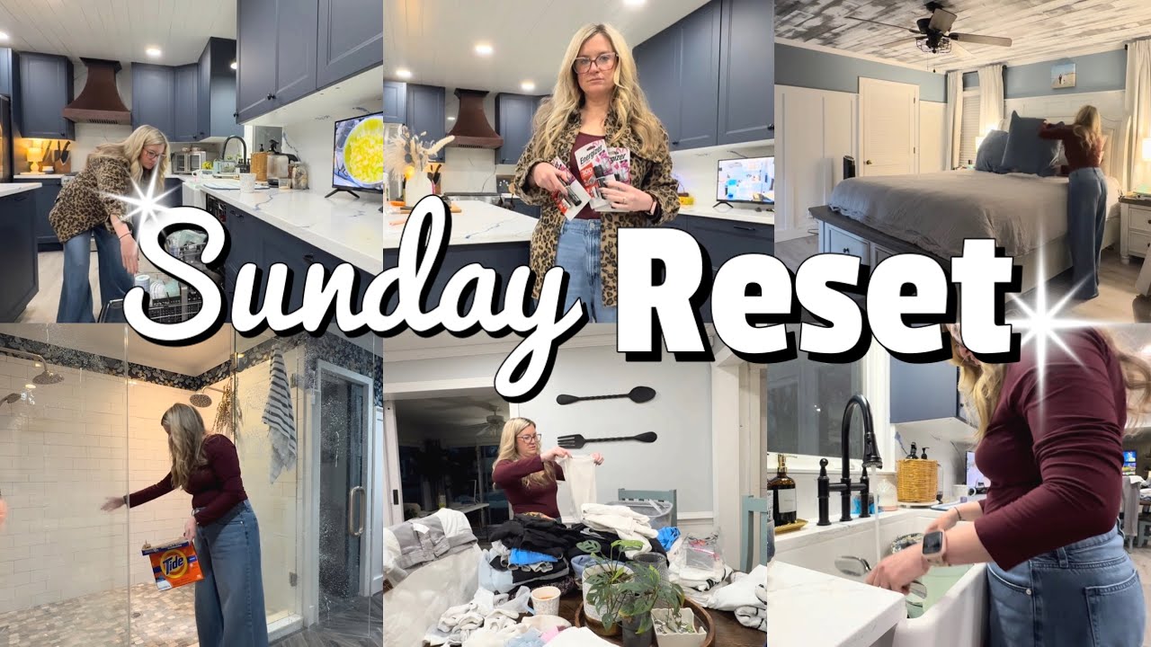 SUNDAY RESET | Inviting calm into our home
