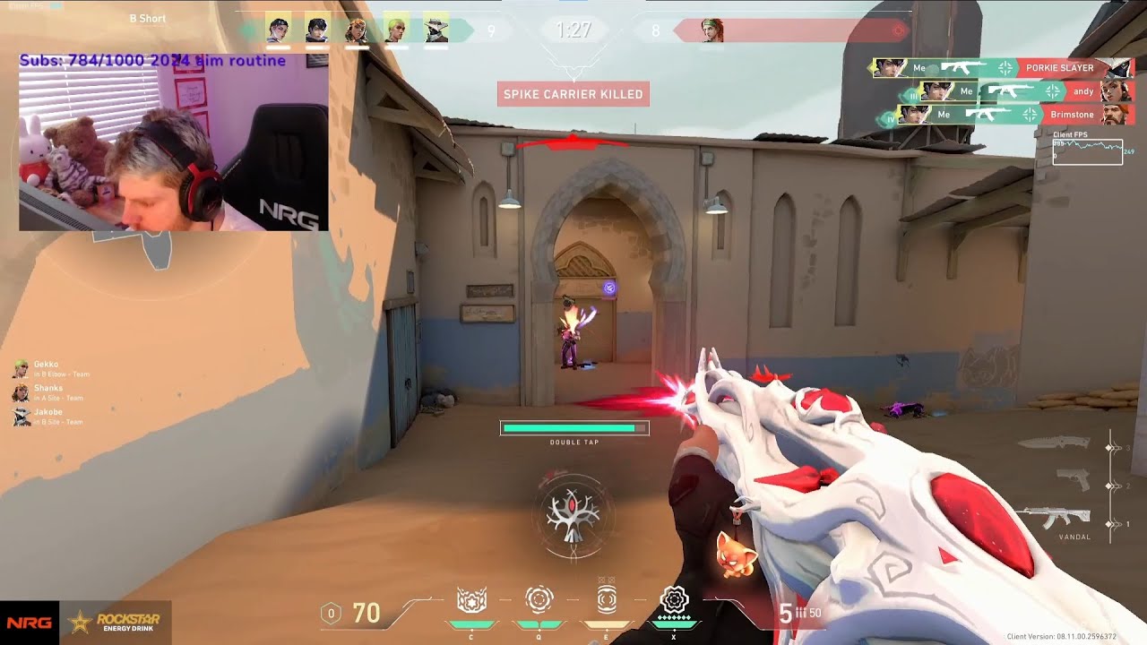 38+ ELIMS! K/D 40/14! ISO BROKEN PATCH 8.11! NRG DEMON1 ISO VALORANT GAMEPLAY [Full Match VOD]