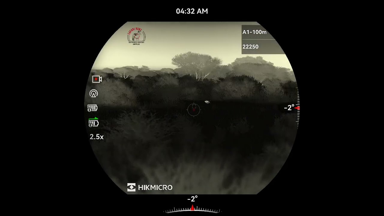 Hikmicro Stellar SX60LS 3.0 Thermal 1280x1024 res scope 