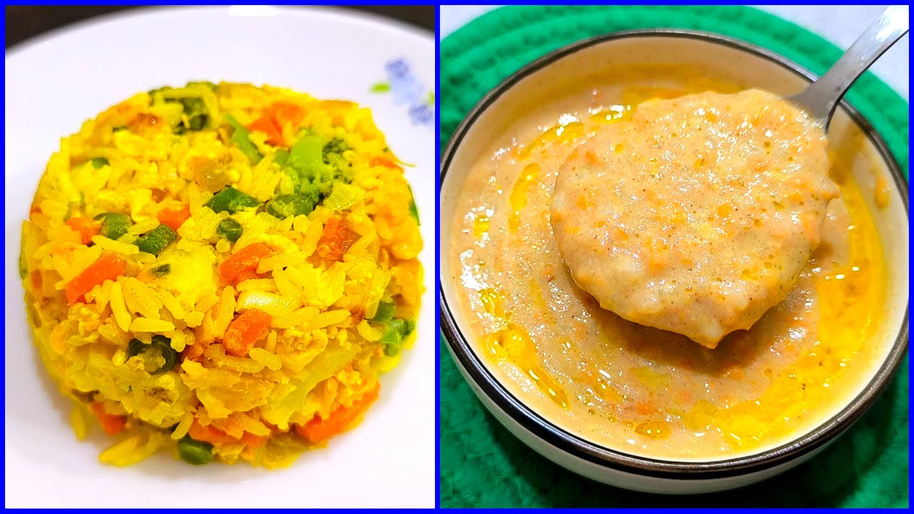 2 Lunch/Dinner Recipes For 1-5 Years | Baby Food Recipes For 1-5 Y | Healthy Food Bites