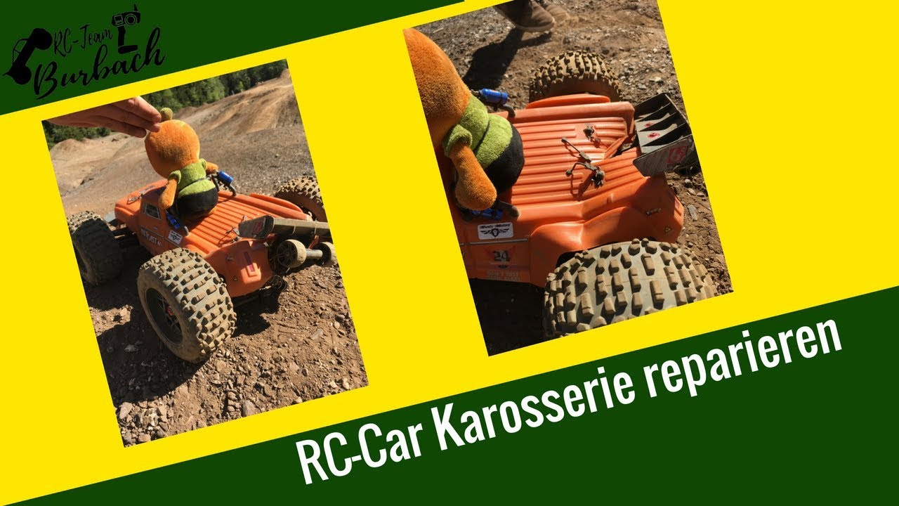 RC-Car Karosserie reparieren!