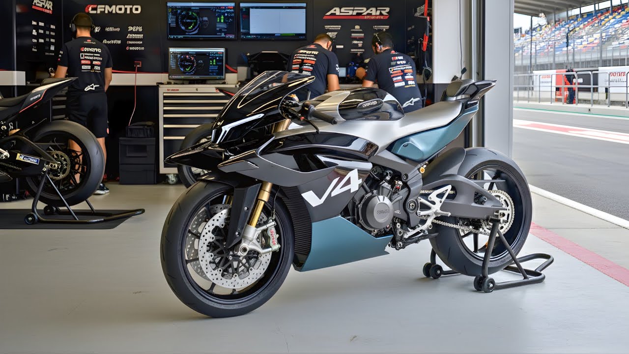 НОВЫЙ CFMOTO 1000SR V4 2026 ГОДА ПРЕДСТАВЛЕН! ТЕХНОЛОГИИ И ДНК MotoGP