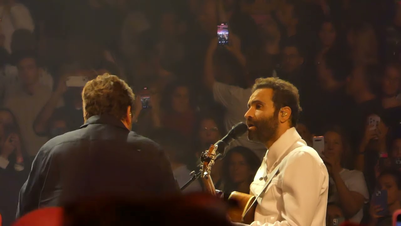 Ycare et Patrick Fiori (avec le Choeur du Sud) - Le chant est libre  (Zénith de Paris - 18/10/2024)