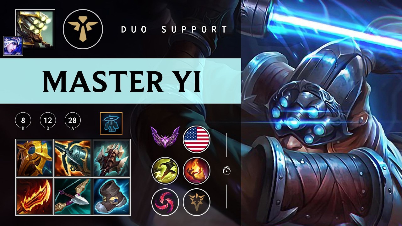 Master Yi Support vs Leona - NA Master Patch 26.04