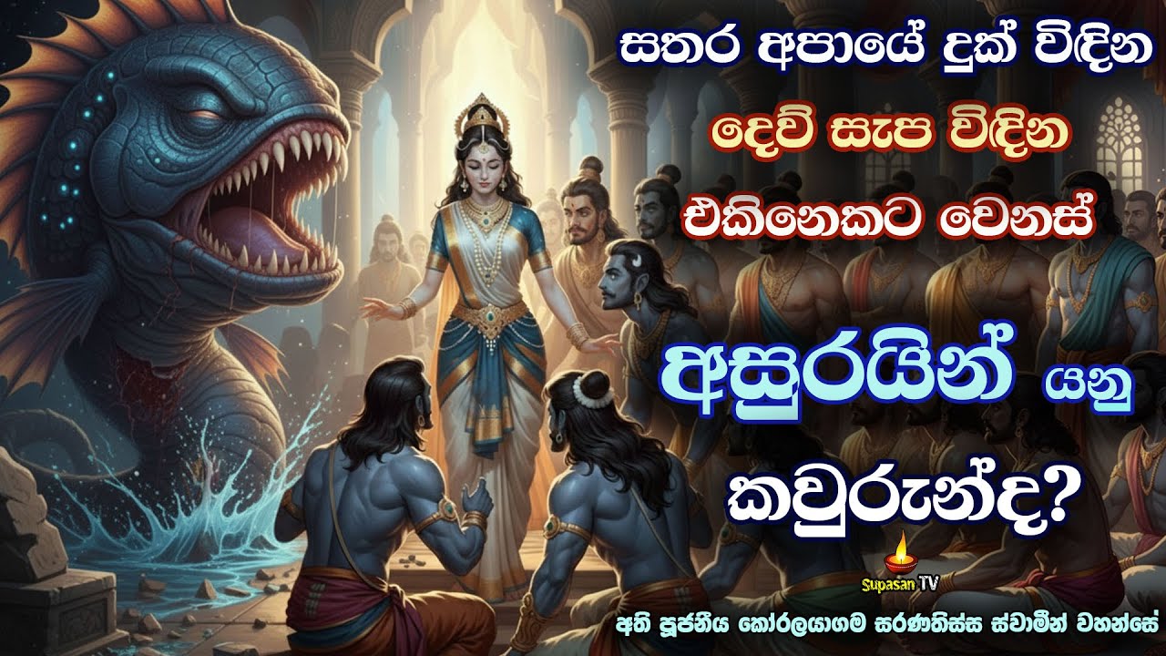 දුක් ඇති සැප ඇති අසුරයින් යනු කවුරුන්ද? | Who are the Asura?