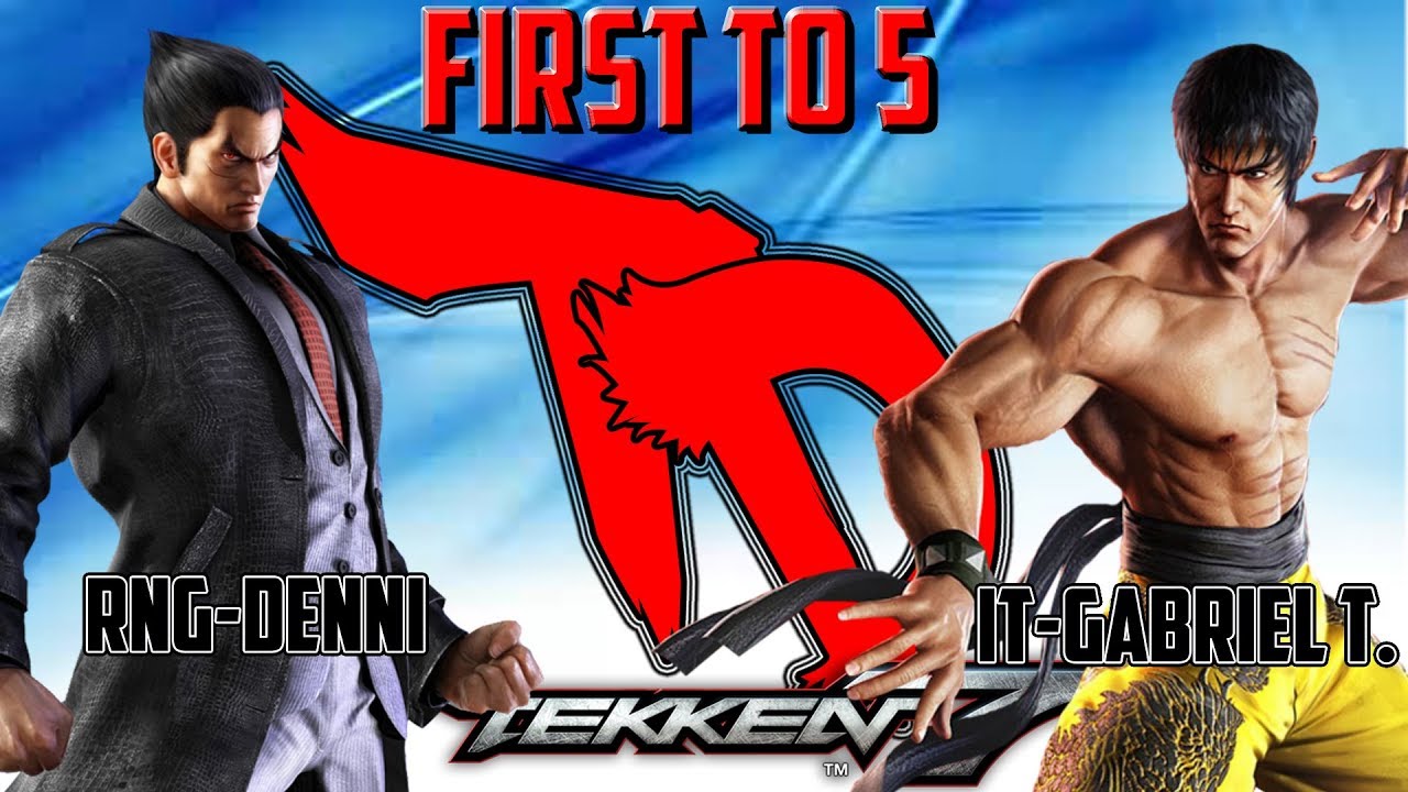 FT5 RNG-Denni x IT-Gabriel T.(TEKKEN 7 PT-BR OFFLINE)