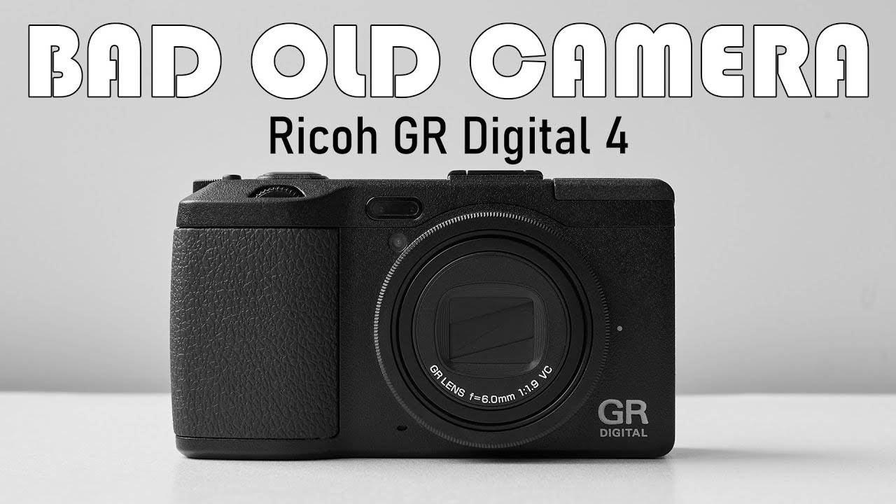Ricoh GR Digital 4. Последний GR с матрицей 1/1.7. Bad Old Camera