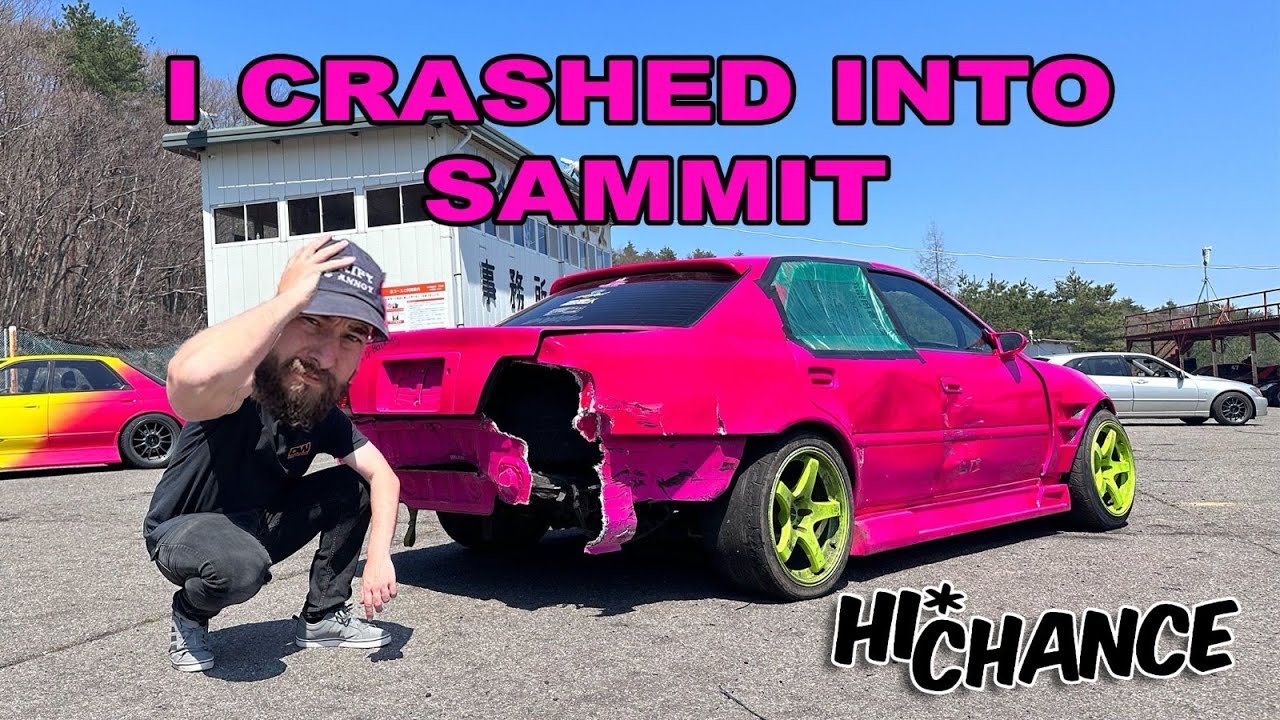 I CRASHED INTO SAMMIT at EBISU DRIFT MATSURI