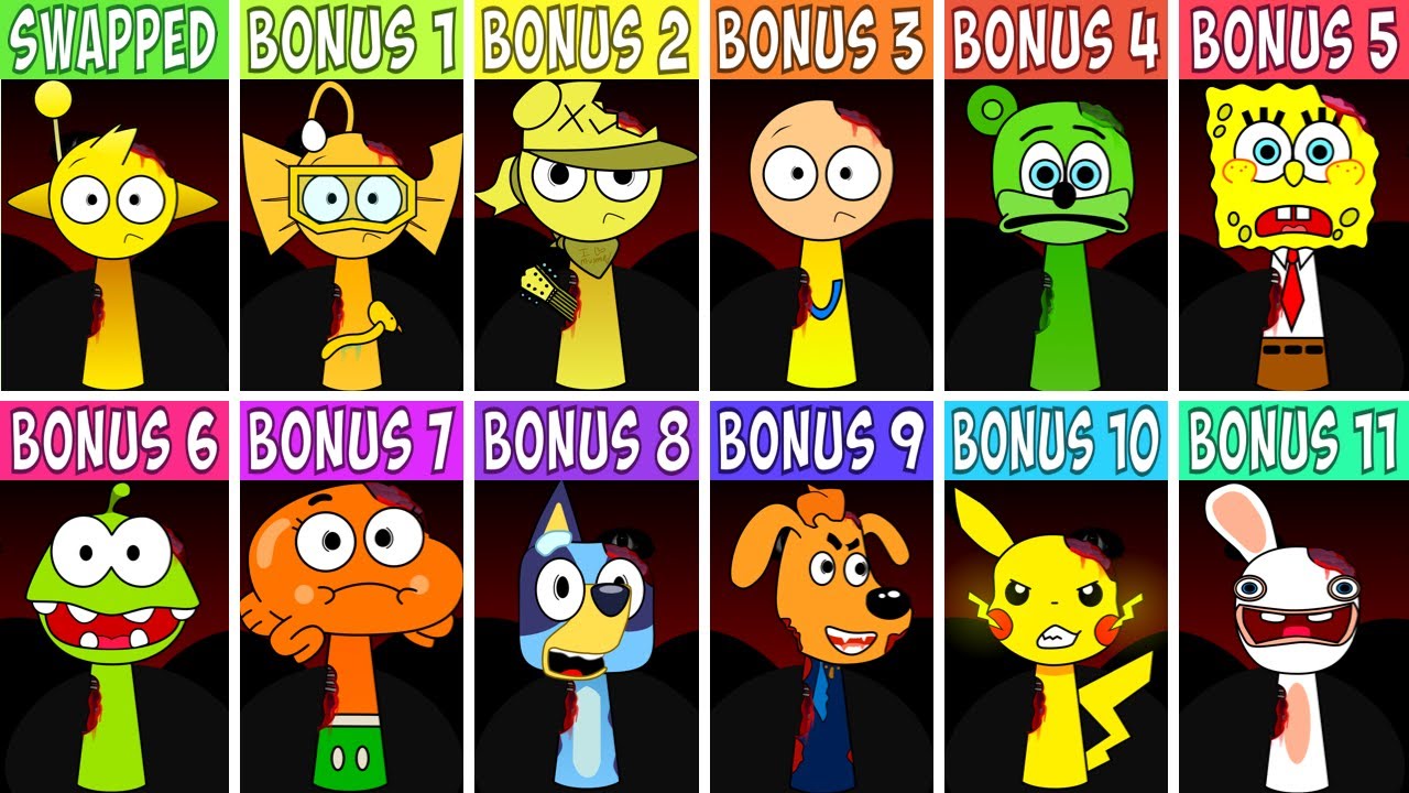 EVERY OC & BONUS Characters From SWAPPED