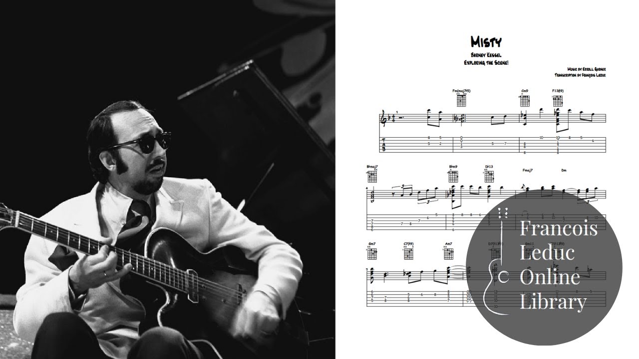 Misty - Barney Kessel (Transcription)