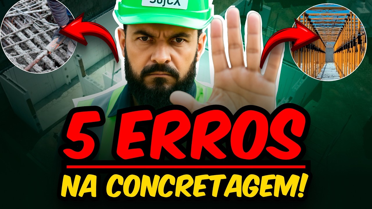 5 Coisas que NINGU&Eacute;M te Conta na Hora de CONCRETAR uma Obra com Isopor (ICF)!