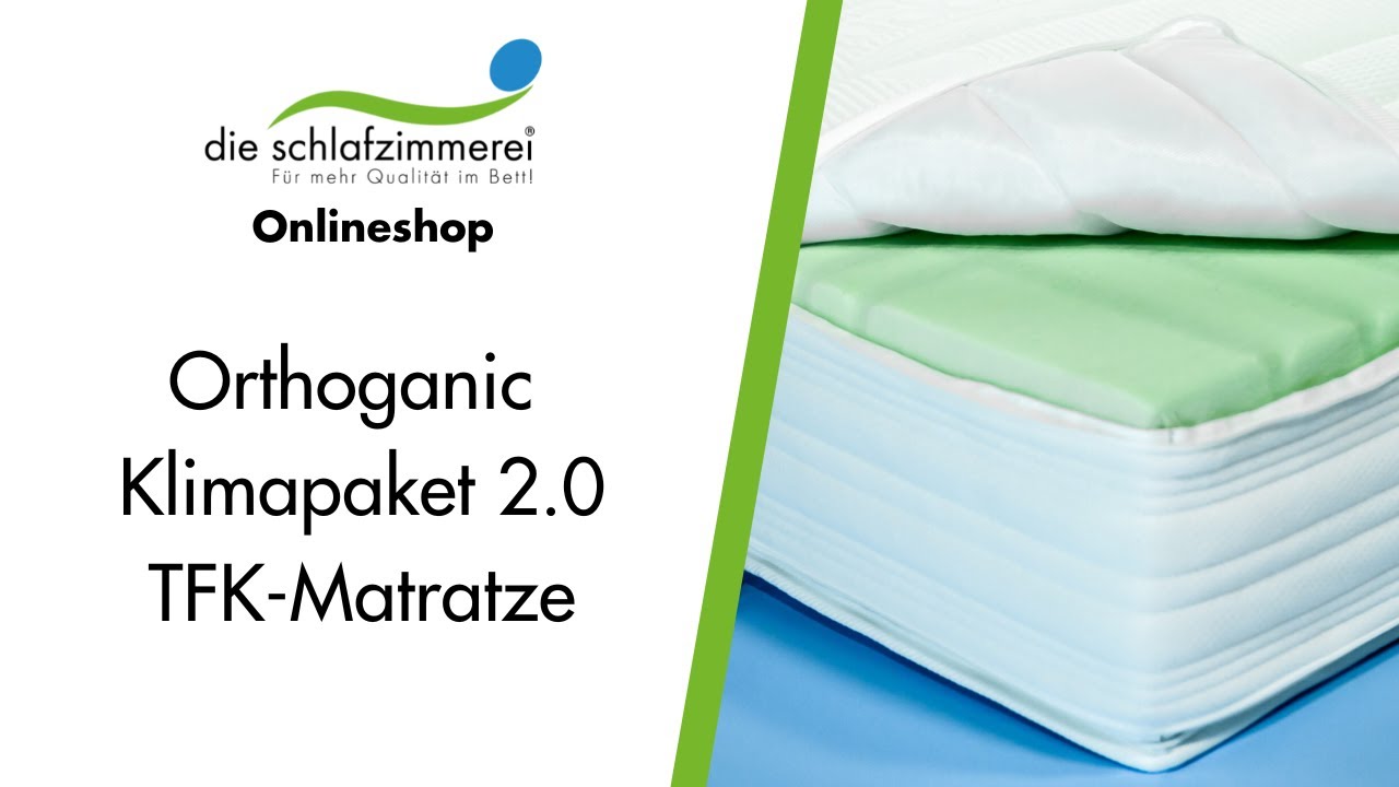 Ortoganic Klimapaket 2.0 TFK-Matratze