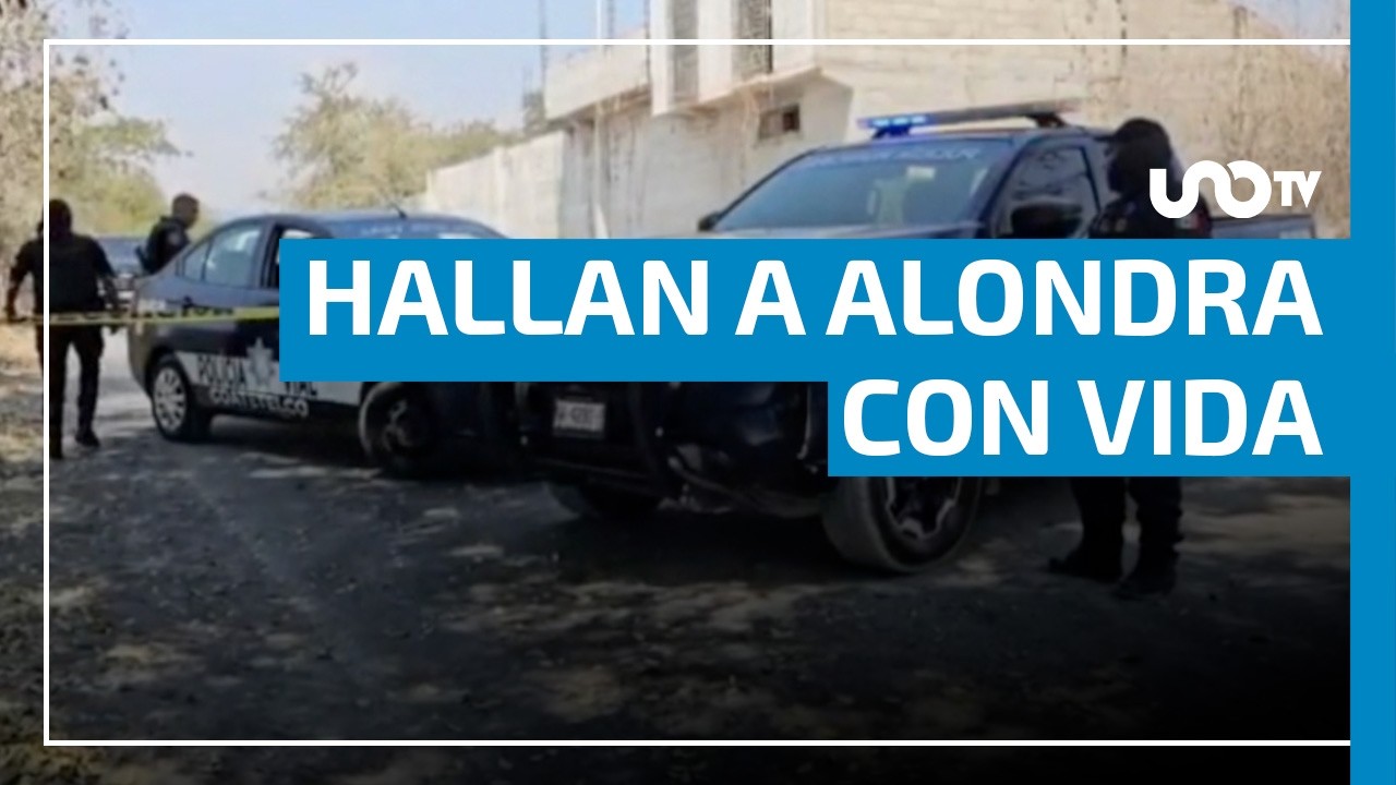Hallan con vida a Alondra Stephanye, estudiante de la UAEM