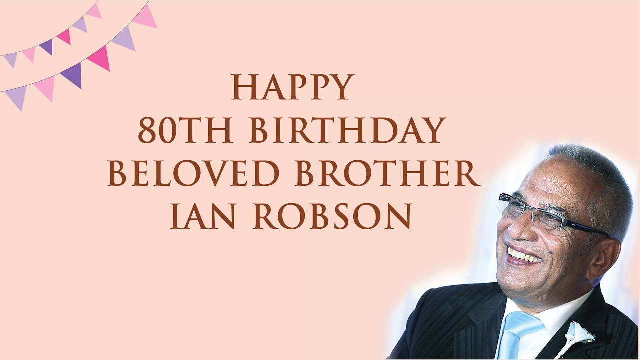 Ian Robson - 80th Birthday Celebration