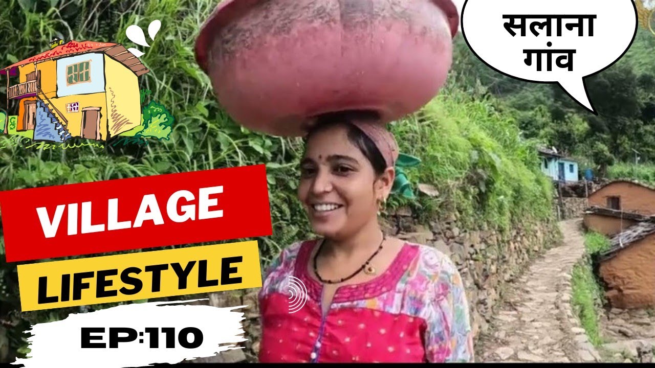 सलाना गांव | Salana Village ⛰️ Pahadi Lifestyle VLOG by @yashpahadiofficial 🔥