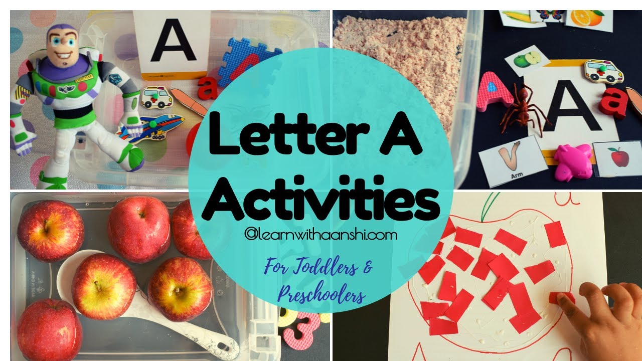 Discover Fun Alphabet Activities for Toddlers & Preschool| Letter A (Letter of the Week Series)