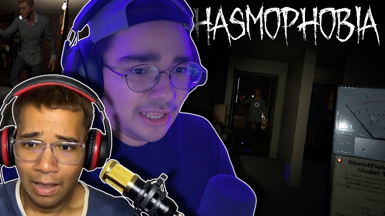 NOCHE de TERROR y Fantasmitas | PHASMOPHOBIA ft. Floppy y Pizzha