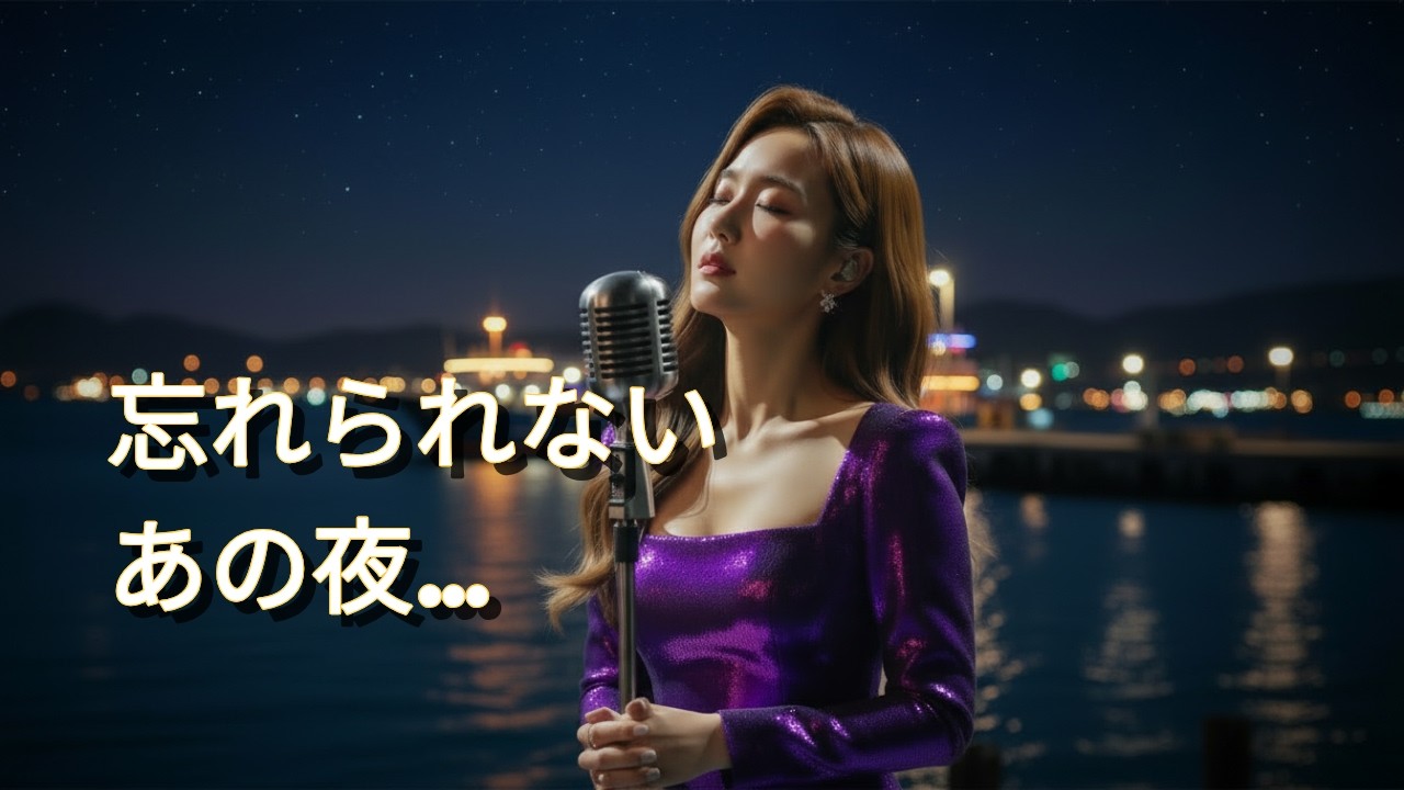 港町の未練 🌊 忘れられない恋 | 切ない夜の演歌
