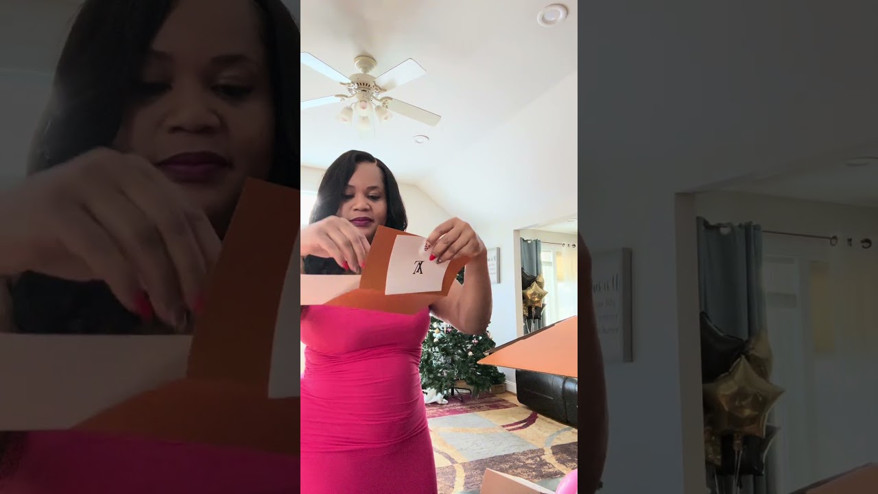 Unpacking my first LV bag 🤩 