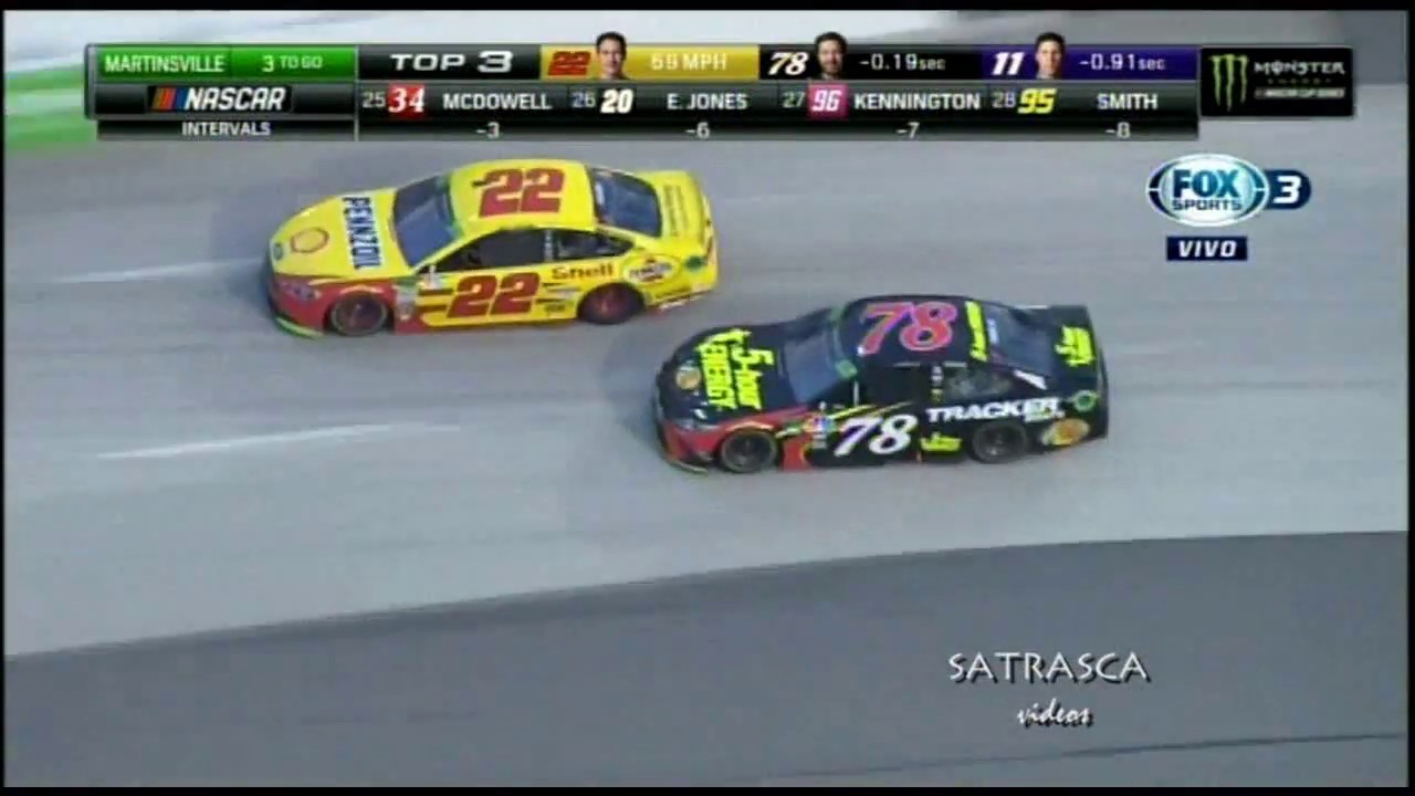 Nascar Final en Martinsville para el infarto