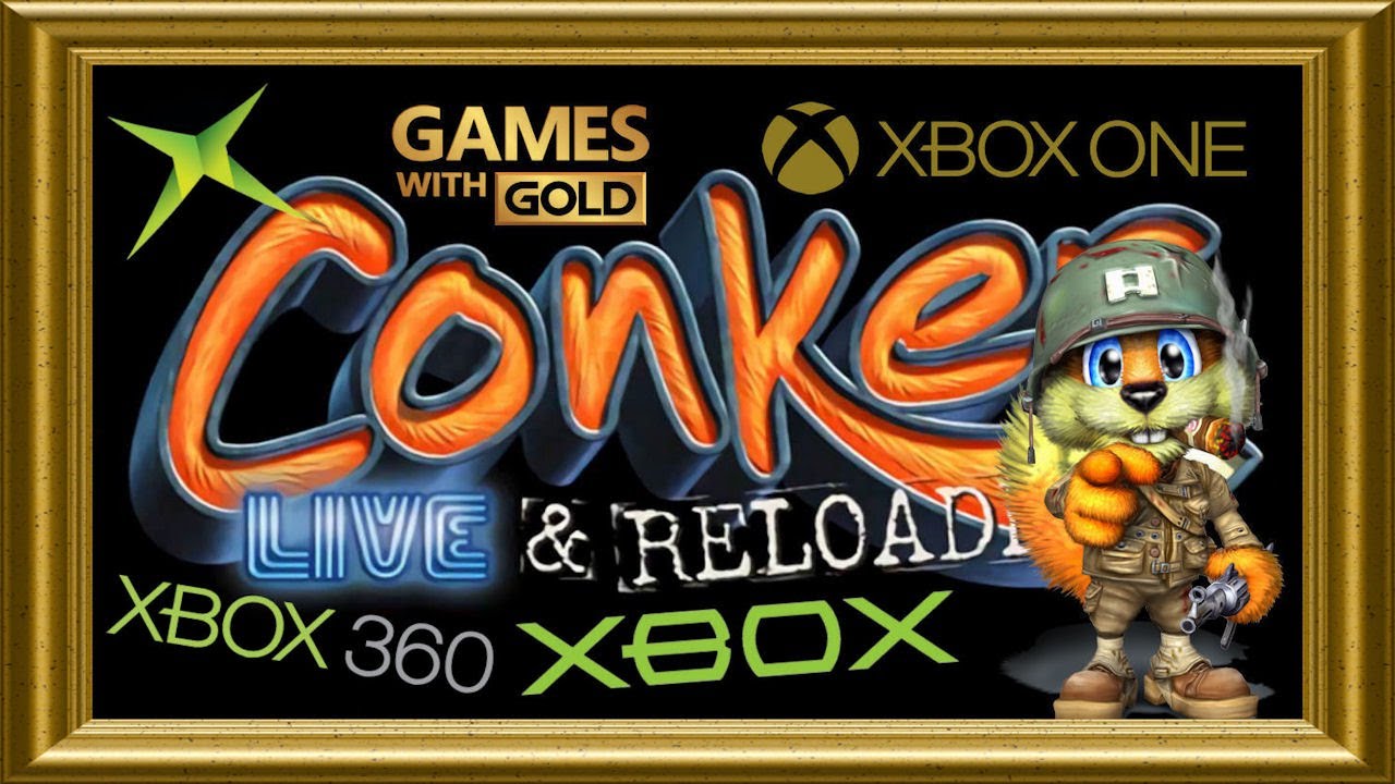 Conker: Live & Reloaded - XBOX (2005)...played on XBOX ONE / XBOX LIVE 'Games with Gold'