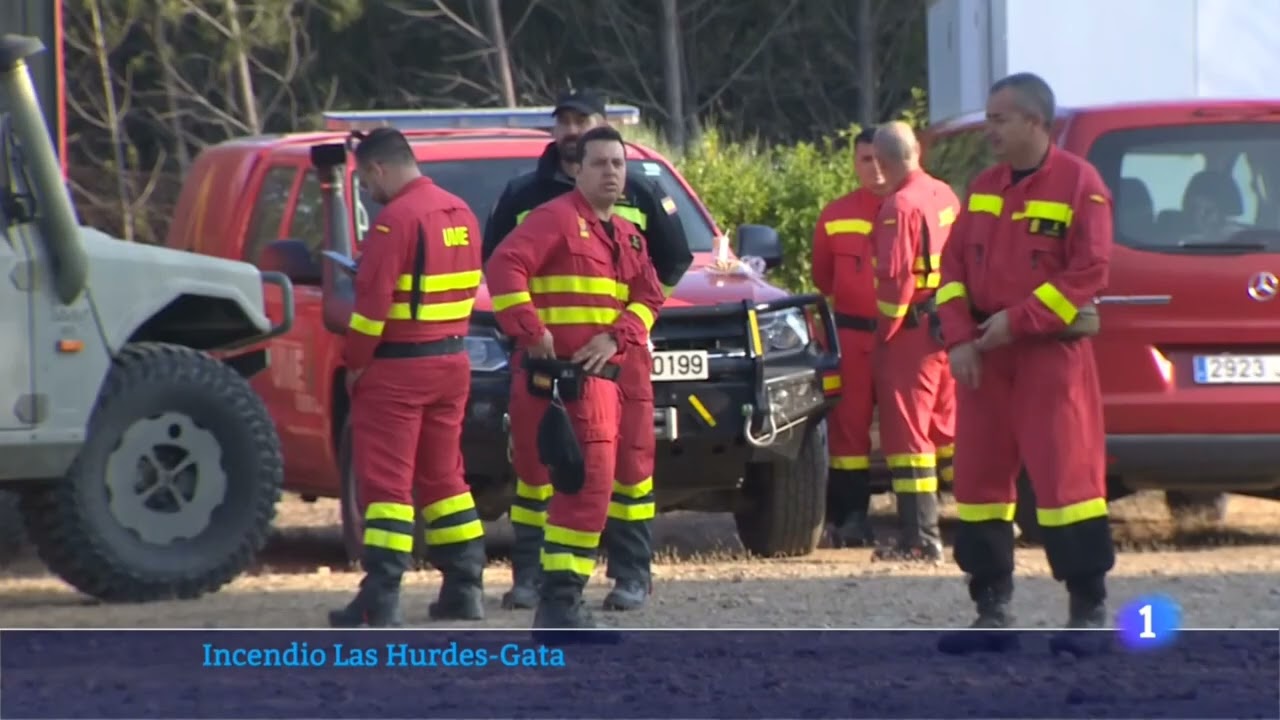 Evoluci&oacute;n Incendio en las Hurdes y Sierra de Gata - (2023 Mayo)