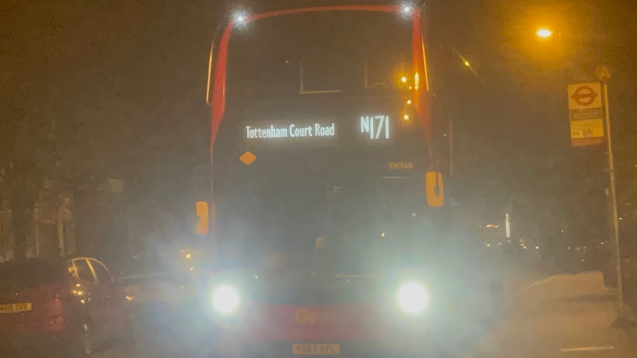 Shabby FRV - TFL Bus Route N171: Hither Green - Tottenham Court Road | Enviro 400H MMC - G.A.L.C!!