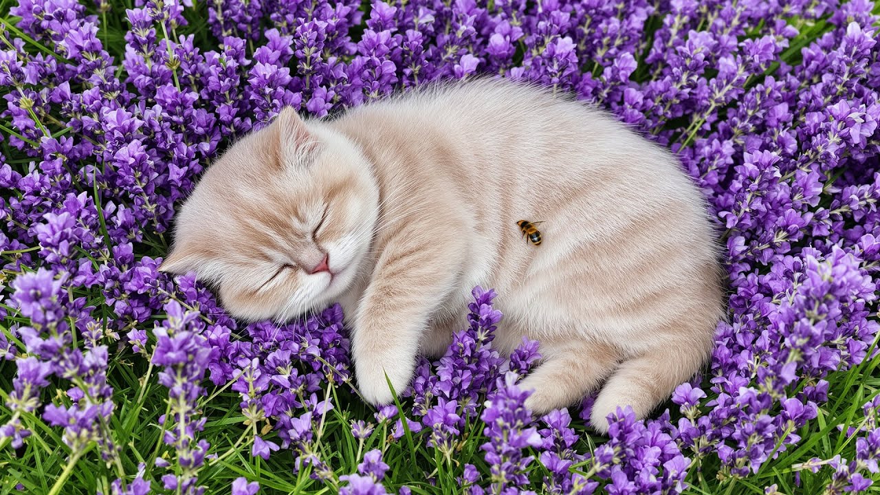 Cat Relaxation Piano 🎄 | Holiday Music to Reduce Stress & Create Peace