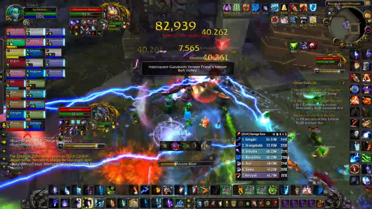 MoP Classic Horridon Rank 2 Arcane Mage