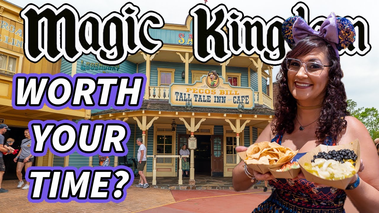 What's happening at Pecos Bill Tall Tale Inn and Cafe? 🌵 Disney Magic Kingdom food review