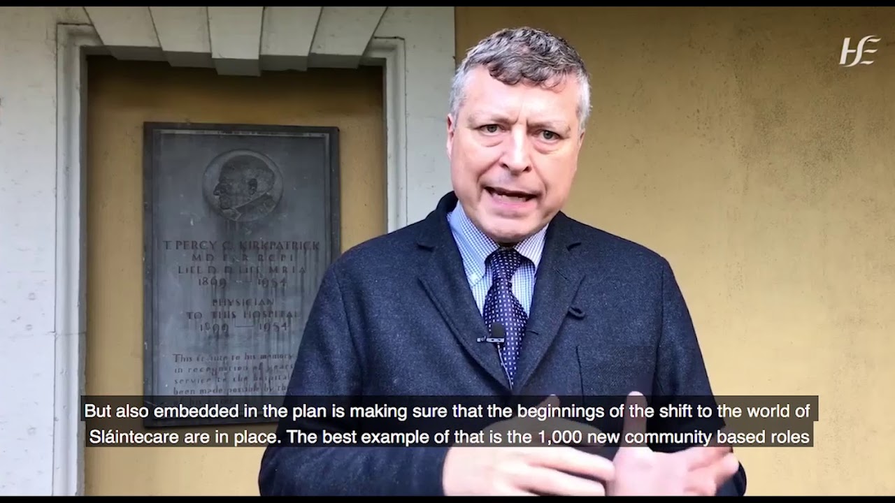 HSE Chairperson, Ciar&aacute;n Devane on the HSE National Service plan 2020