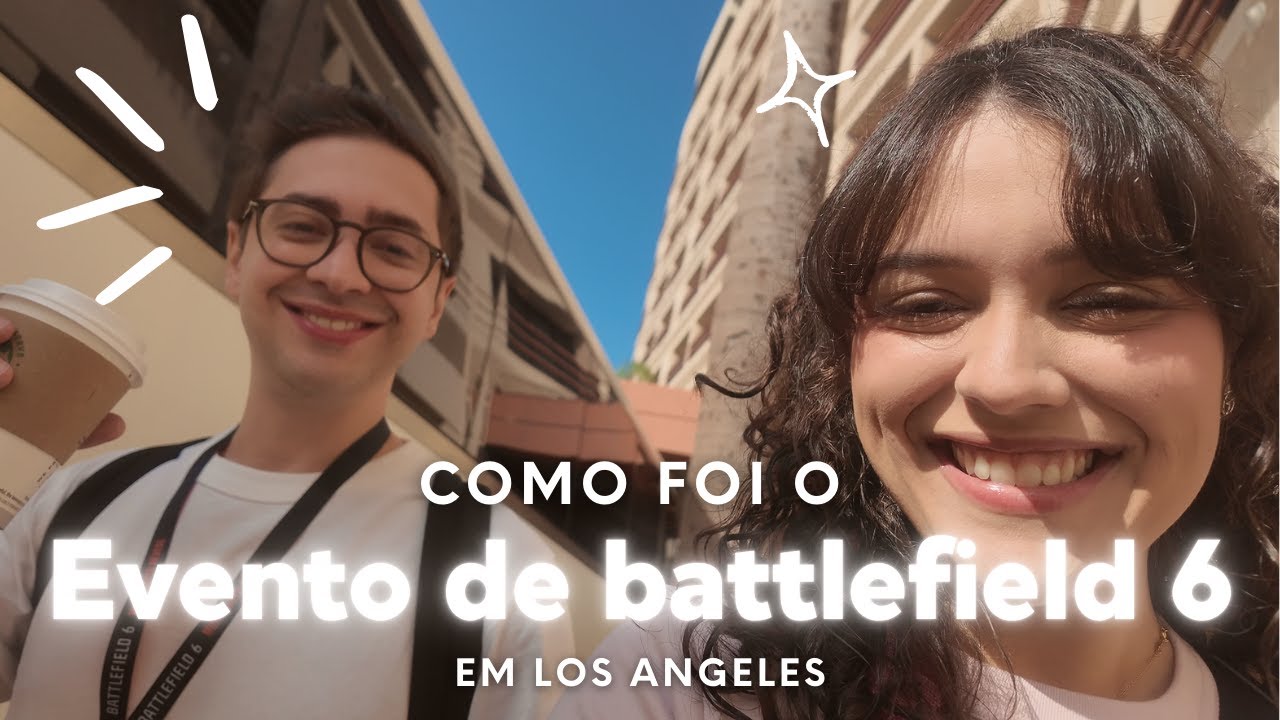 Evento de Battlefield 6! - vlog de viagem