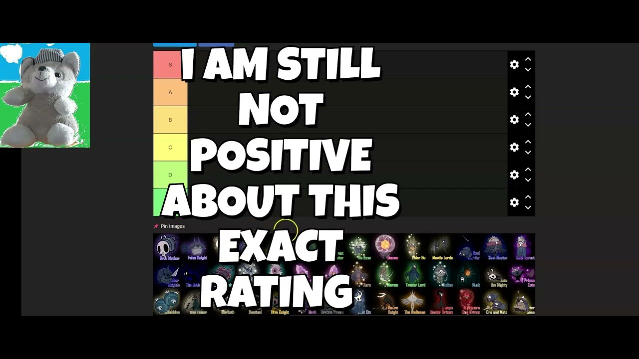 Ranking Every Hollow Knight Boss by Difficulty