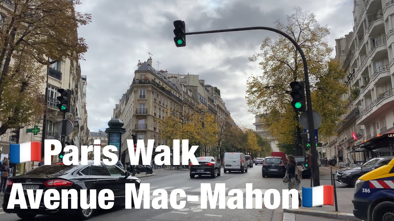 🇫🇷Paris Walk         Avenue Mac-Mahon🇫🇷