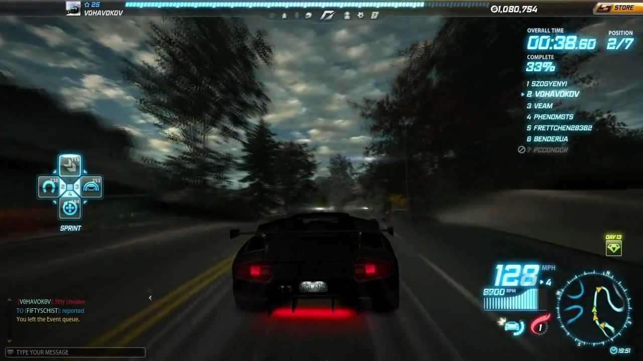 Need for Speed World Gameplay | Lamborghini Countach | Max Settings