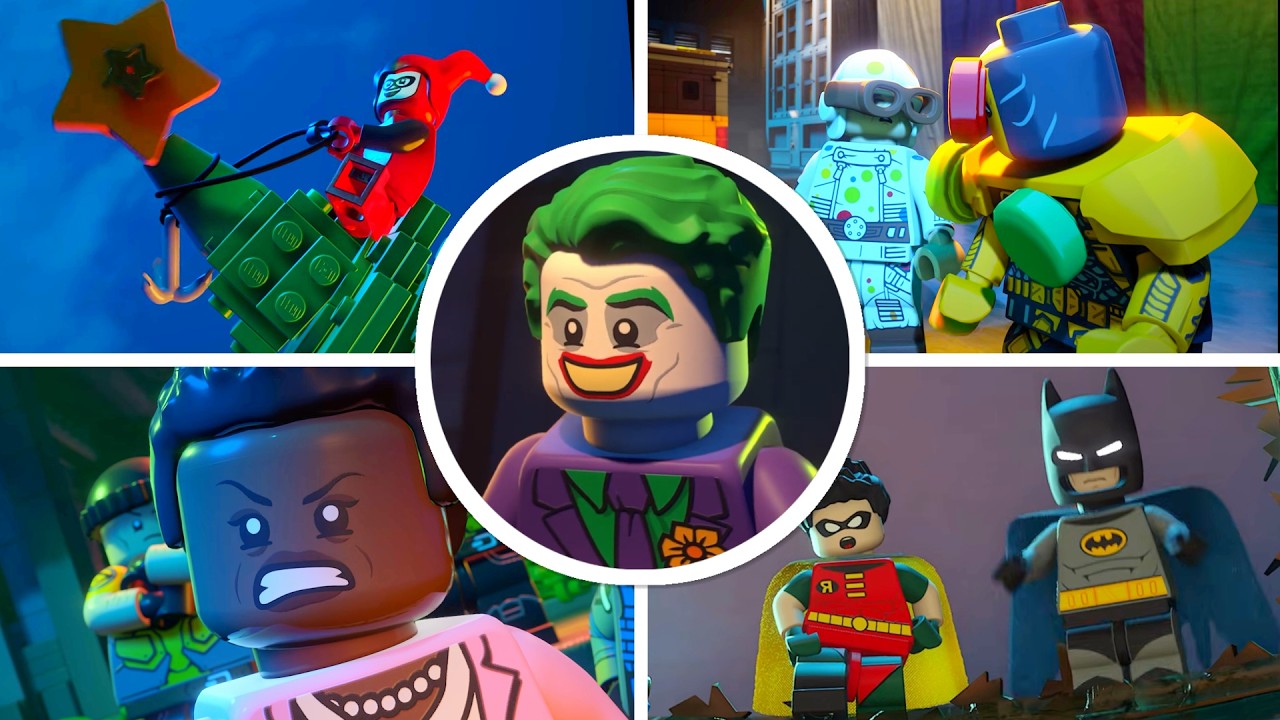 LEGO Batman: Legacy of the Dark Knight &mdash; DLC &laquo;Режим хаоса&raquo;, все кат-сцены, полное игровое кино [4...
