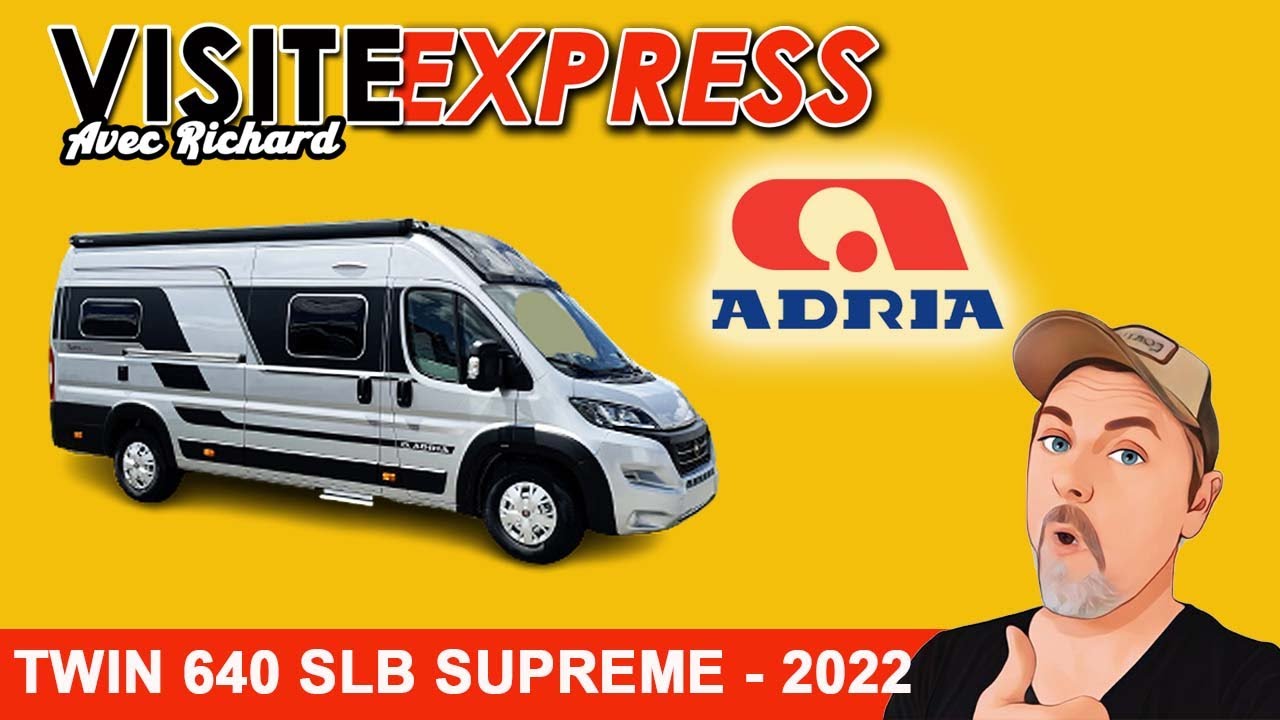 ADRIA TWIN 640 SLB SUPREME - LITS JUMEAUX