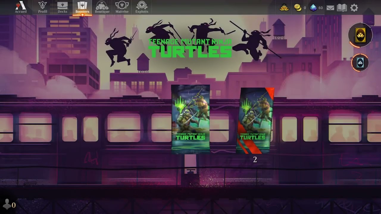 Ouverture des booster Magic Arena