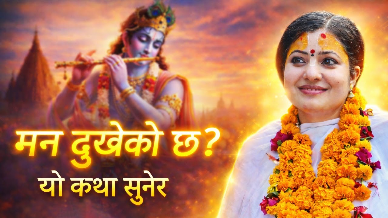 मन दुखेको छ? यो कथा सुनेर हलुका हुनेछ #radhikadaasiofficial #bhagwatkatha