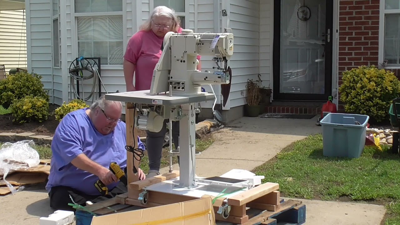 Unboxing Thor GC 1341 Cylinder Arm Sewing Machine