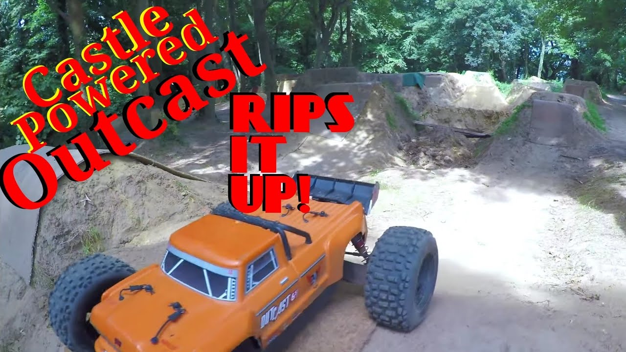 King of the trails! Arrma outcast @ The Hollow in 4K