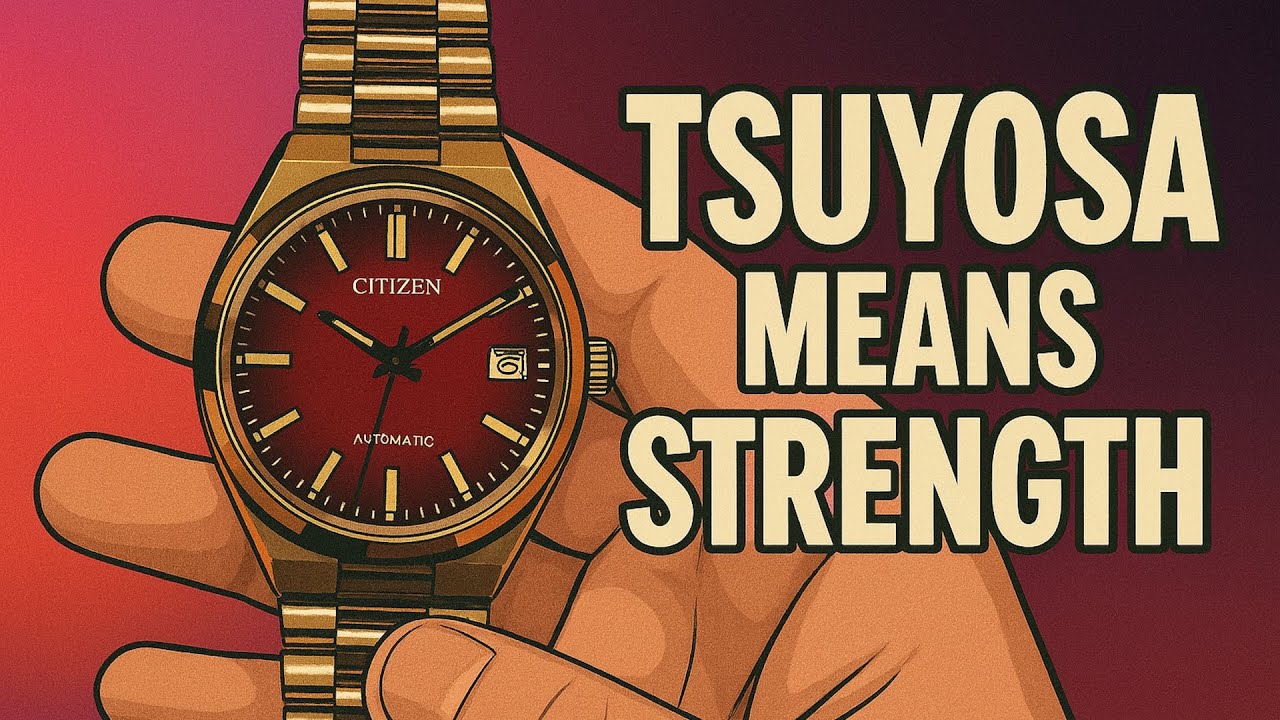 Обзор Citizen Tsuyosa NJ0153-82X | Лучшие доступные часы золотого цвета?