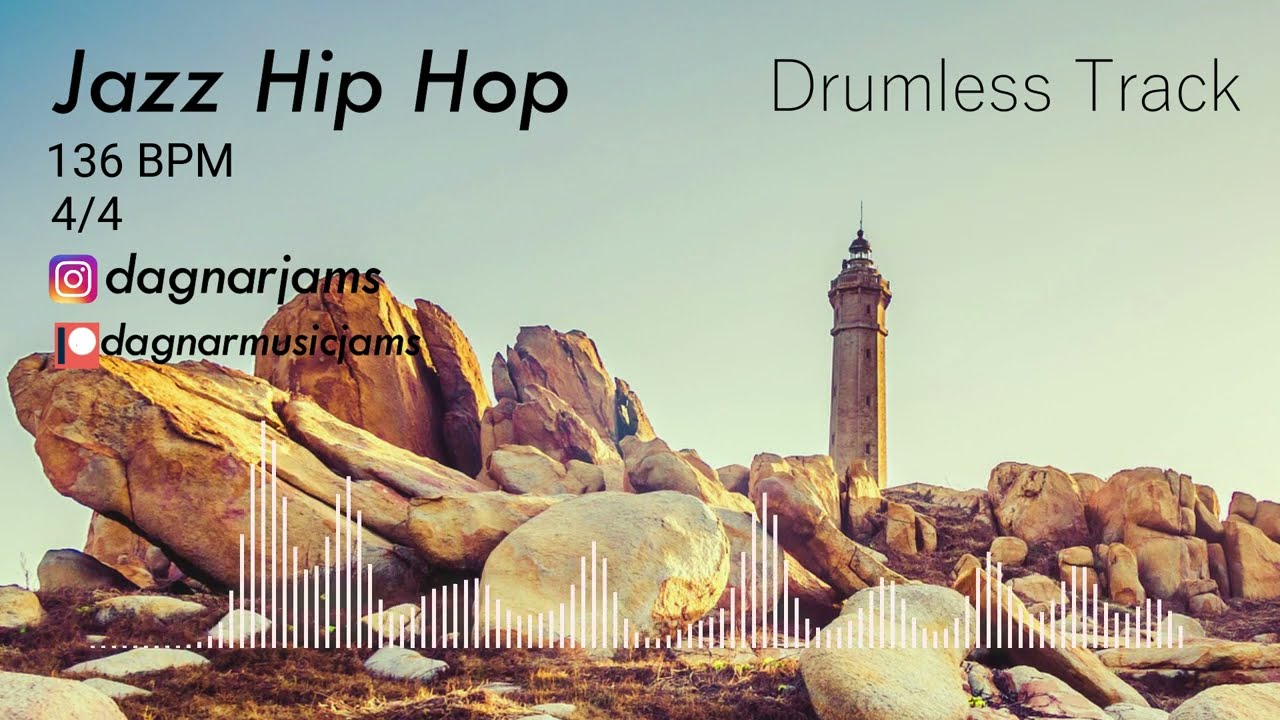 Jazz Hip Hop - Drumless Track | 136 BPM | No Drums | Backing Track Jam For Drummers