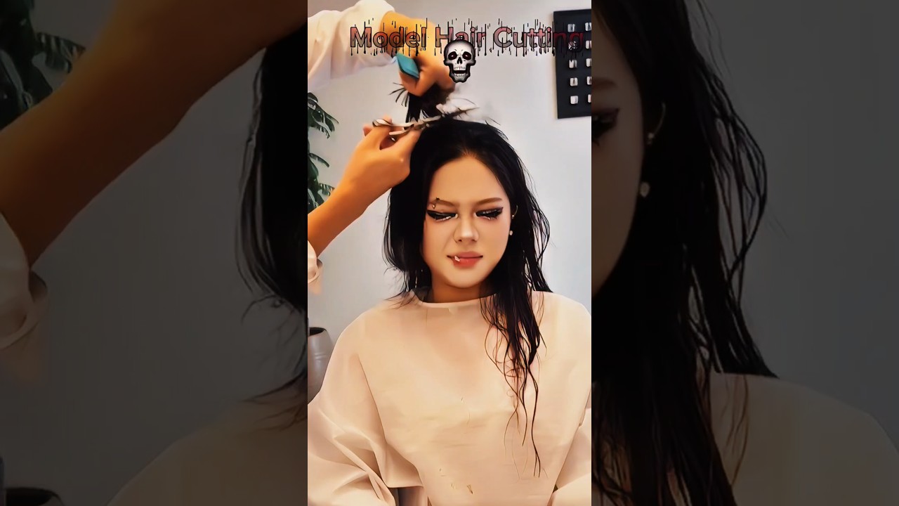 New Haircut Korean☠️💗✂️