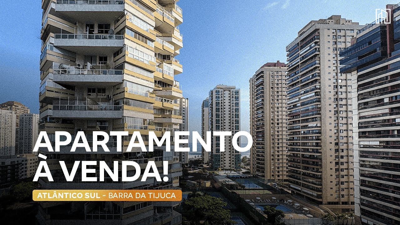 Bel&iacute;ssimo Apartamento de 3 Quartos Vista Mar - Barra da Tijuca!