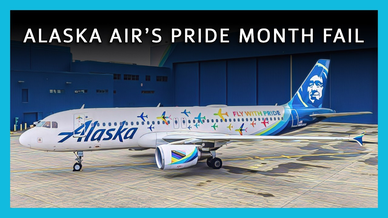 Провал Alaska Air в Месяц гордости